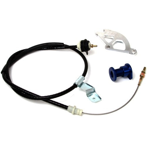 Ford Mustang Adjustable Clutch Cable And Quadrant Kit With Firewall Adjuster 96-04
