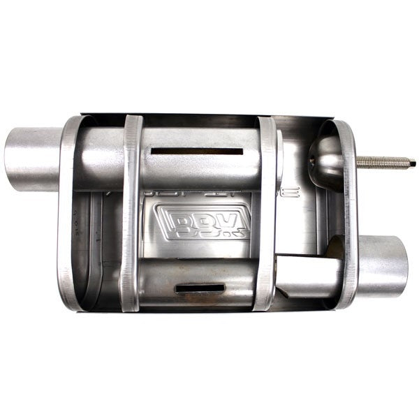 Varitune Adjustable Muffler Double Offset 3.0 Inch Stainless