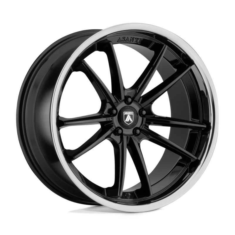 Asanti Black - AB23 22X10.5 5X4.5 G-BLK CHR LIP 35MM