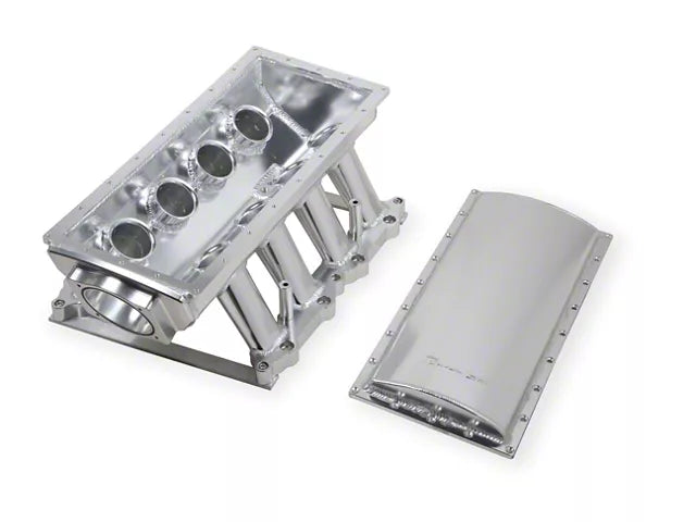 Sniper Race Series Intake Manifold; Silver (11-14 Mustang GT)