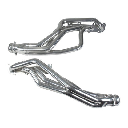 Ford Mustang Coyote Swap 1-3/4 Long Tube Exhaust Headers Polished Silver Ceramic 86-04