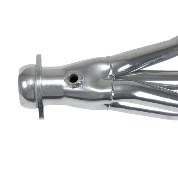 Ford Mustang Coyote Swap 1-3/4 Long Tube Exhaust Headers Polished Silver Ceramic 86-04