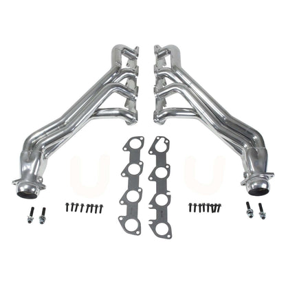 Dodge Challenger Charger 5.7 Hemi 1-3/4 Long Tube Exhaust Headers Polished Silver Ceramic 05-08