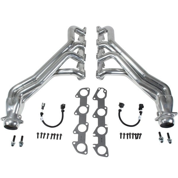 Dodge Challenger Charger 5.7 Hemi 1-3/4 Long Tube Exhaust Headers Polished Silver Ceramic 05-08
