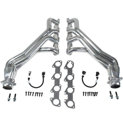 Dodge Challenger Charger 5.7 Hemi 1-3/4 Long Tube Exhaust Headers Polished Silver Ceramic 05-08