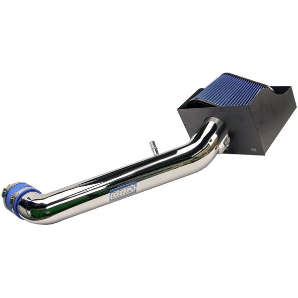 Ford F150 Raptor 6.2L V8 Cold Air Intake Kit Powder Coated Chrome 10-14