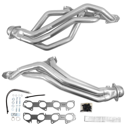 Dodge Ram 1500 5.7L Hemi 1-3/4” Long Tube Exhaust Headers - Polished Silver Ceramic 09-24