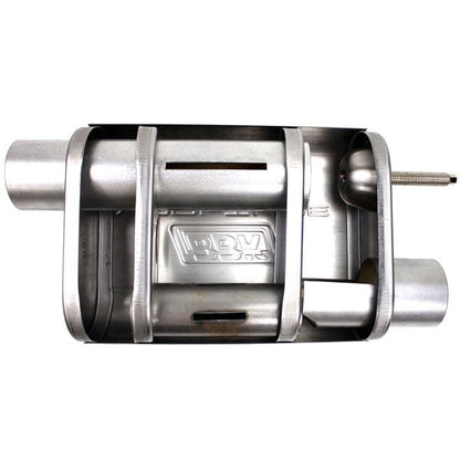 Varitune Adjustable Muffler Double Offset 3.0 Inch Stainless