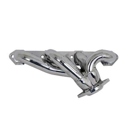 Ford F150 302 5.0 1-5/8 Shorty Exhaust Headers Polished Silver Ceramic 87-95