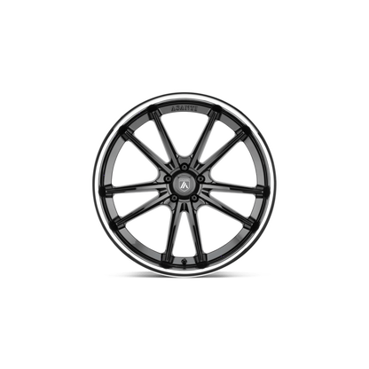 Asanti Black - AB23 22X10.5 5X4.5 G-BLK CHR LIP 35MM