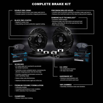 Mopar R1 Concepts - Performance Brake Parts, Rotors, Pads, Kits: Custom & Aftermarket