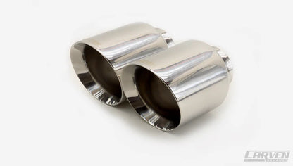 2015-2024 Dodge Charger/Durango Carven Exhaust 5.0" Tip Replacement Set