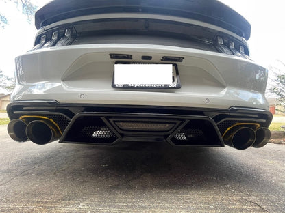 MP Concepts GT500 Style Rear Diffuser (18-23 Mustang GT; 19-23 Mustang EcoBoost w/ Active Exhaust)