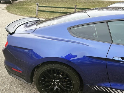 MP Concepts GT350 Track Pack Style Rear Spoiler; Gloss Black (15-23 Mustang Fastback)