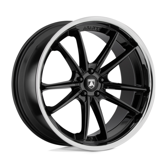 Asanti Black - AB23 22X10.5 5X4.5 G-BLK CHR LIP 35MM
