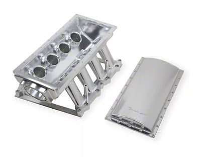 Sniper Race Series Intake Manifold; Silver (11-14 Mustang GT)